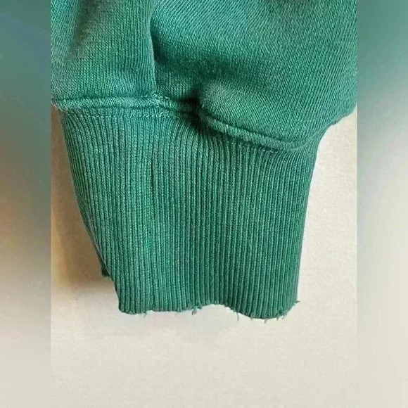 New Balance Hoops Fleece Hoodie Green - Picture 5 of 10